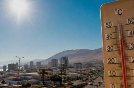 Antofagasta se prepara para máximas de hasta 35 °C y Salud refuerza medidas de autocuidado