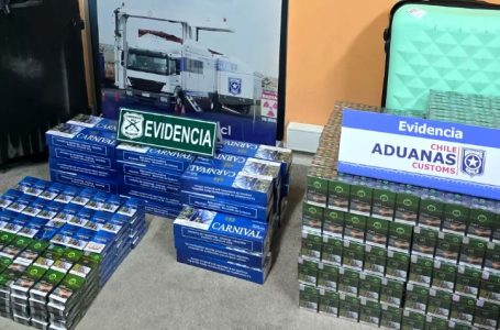 Aduanas detecta cigarrillos, zapatos y una lavadora ocultos en operativos de Antofagasta