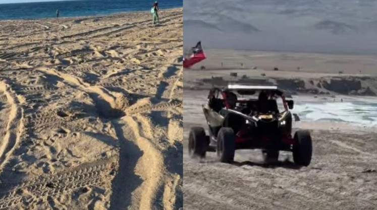  “La usan como pista de carreras”: denuncian tránsito de vehículos en Playa Rinconada
